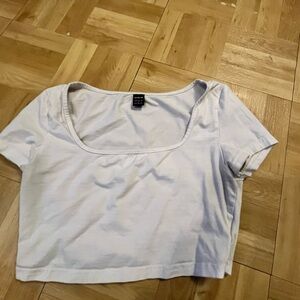 SHEIN Classic White crop Top